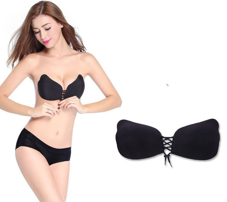 NEW Invisible Silicone Push Up Bra For Women - No Annoying Shoulder Straps!
