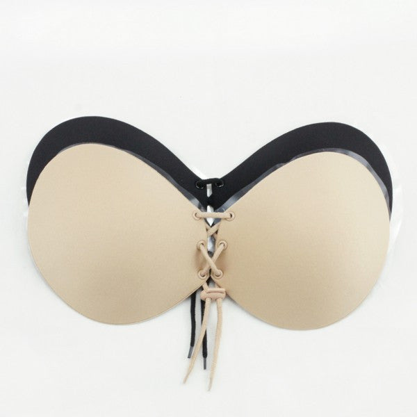 NEW Invisible Silicone Push Up Bra For Women - No Annoying Shoulder Straps!
