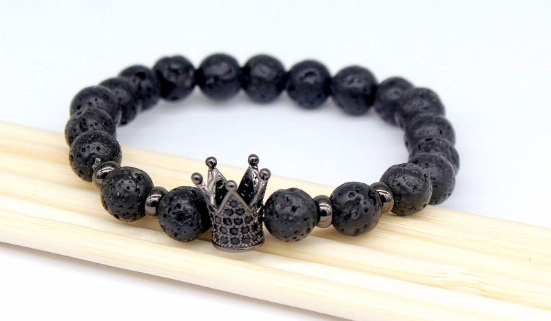 Imperial Lava Crown Bracelet