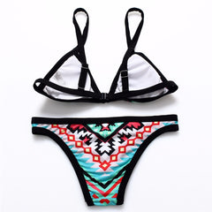 Tropic Retro 2 Piece Bikini Set