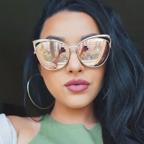 Peaked Mirror Sunglasses (Multiple Styles)