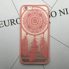 Floral Lace Case For iPhone 7 6 6S Plus