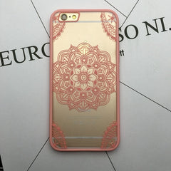 Floral Lace Case For iPhone 7 6 6S Plus