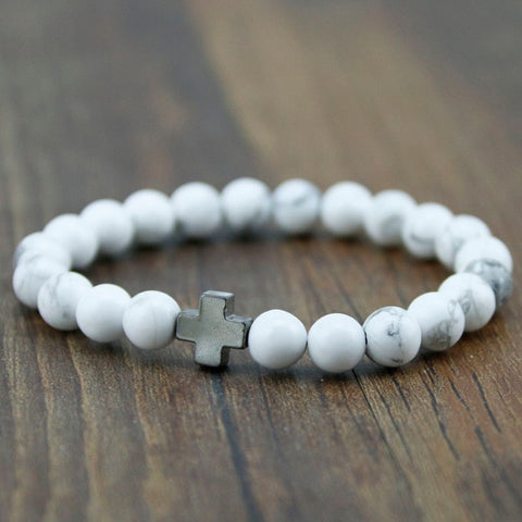 Cross Lava Bracelets