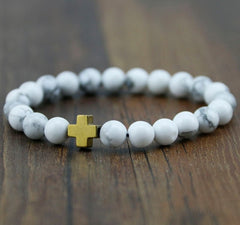 Cross Lava Bracelets