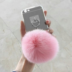 Silver Tassel Mirror  iPhone Case 7 7Plus 6 6S 6plus 4 5 S 5S