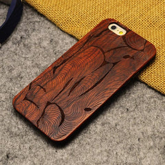 Luxury Bamboo Phone Case For Iphone 5 5S 6 6S 6Plus 6S Plus 7 7Plus