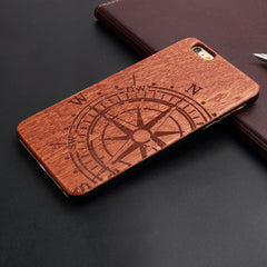 Luxury Bamboo Phone Case For Iphone 5 5S 6 6S 6Plus 6S Plus 7 7Plus