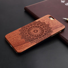 Luxury Bamboo Phone Case For Iphone 5 5S 6 6S 6Plus 6S Plus 7 7Plus