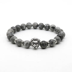 Lions Head Beaded Bracelets (Multiple Styles)