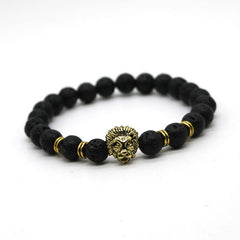 Lions Head Beaded Bracelets (Multiple Styles)