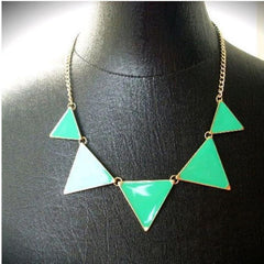 Hot Black Triangle  Choker