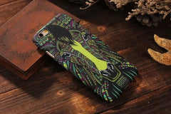 Luminous Animal  Case For Iphone 7 5 5S SE 6s 6Plus 7Plus