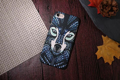 Luminous Animal  Case For Iphone 7 5 5S SE 6s 6Plus 7Plus