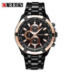 Stainless Steel Luxury Quartz Watch