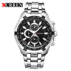 Stainless Steel Luxury Quartz Watch