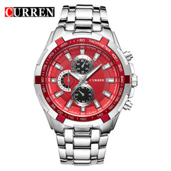 Stainless Steel Luxury Quartz Watch