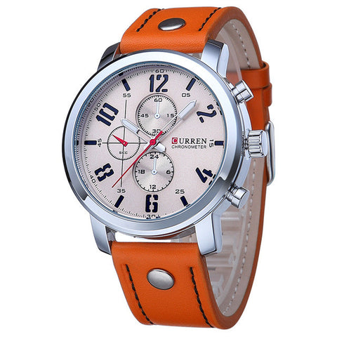 Curren Men's Sport Luxury Quartz Watch