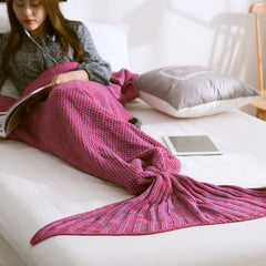 COMFORT COLOR MERMAID BLANKETS