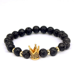 Imperial Lava Crown Bracelet