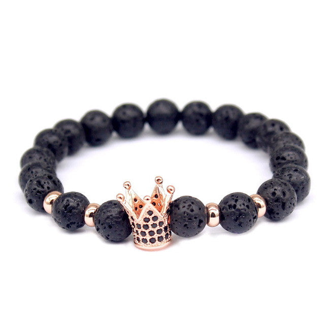 Imperial Lava Crown Bracelet