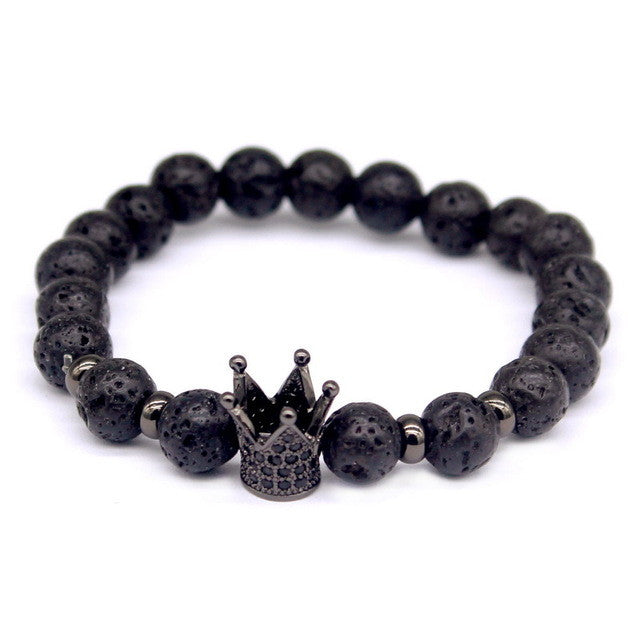 Imperial Lava Crown Bracelet
