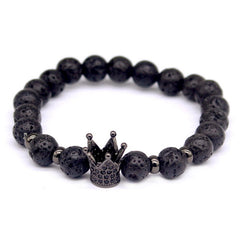 Imperial Lava Crown Bracelet