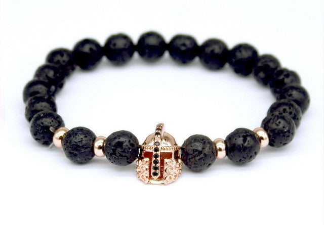 Imperial Lava Crown Bracelet