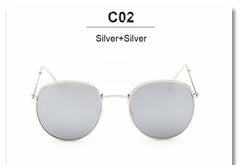 Classic Round Mirror Sunglasses (Multiple Styles)