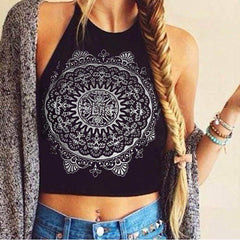 True Vibes Halter Crop Top