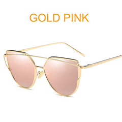 Mirror Cat Eye Sunglasses (Multiple Styles)