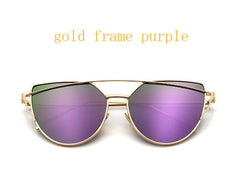 Mirror Cat Eye Sunglasses (Multiple Styles)