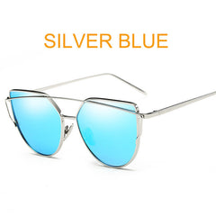 Mirror Cat Eye Sunglasses (Multiple Styles)