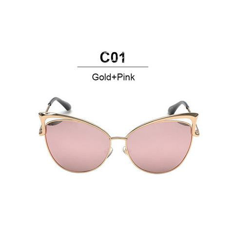 Peaked Mirror Sunglasses (Multiple Styles)