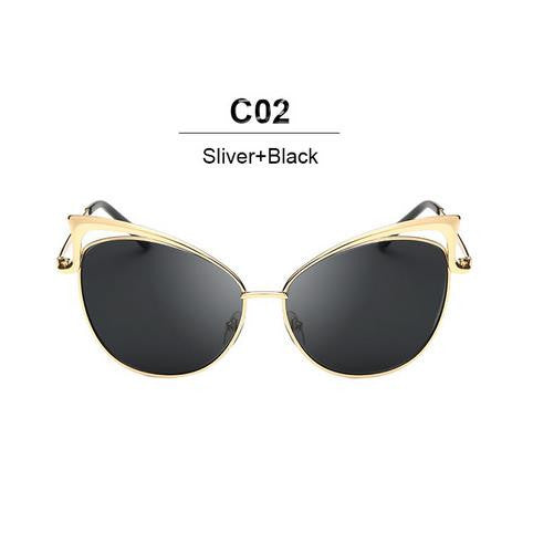Peaked Mirror Sunglasses (Multiple Styles)