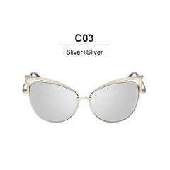 Peaked Mirror Sunglasses (Multiple Styles)