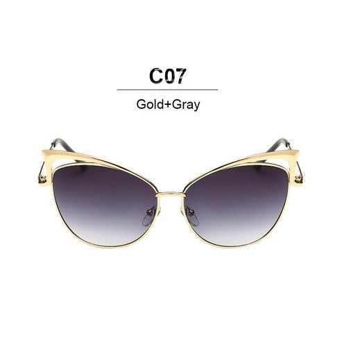 Peaked Mirror Sunglasses (Multiple Styles)