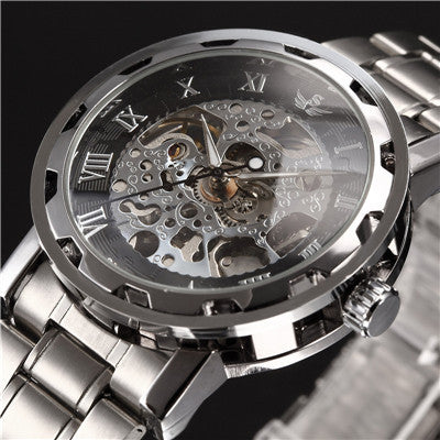 Elite Luxury Skeleton Watch