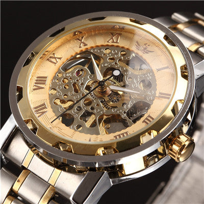 Elite Luxury Skeleton Watch