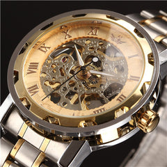 Elite Luxury Skeleton Watch