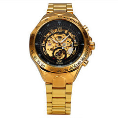 SEWOR Skeleton Stainless Steel Wristwatches
