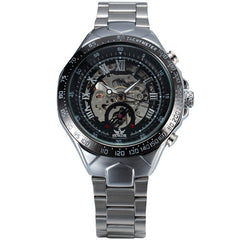 SEWOR Skeleton Stainless Steel Wristwatches