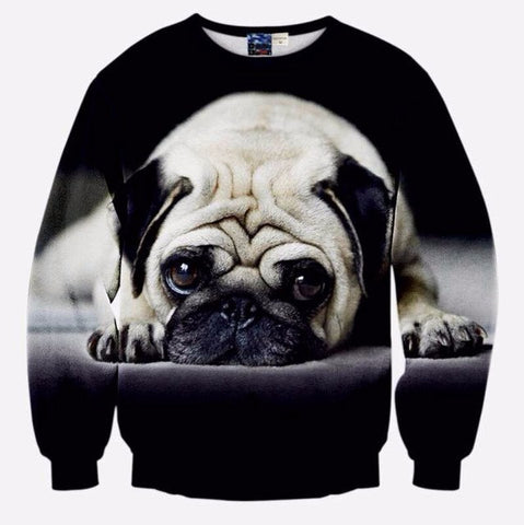 Sad Pug Long Sleeve