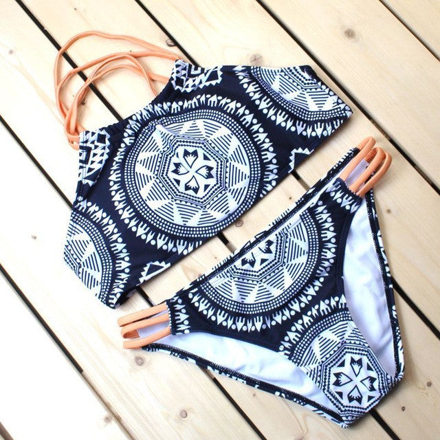 Boho Two Piece Bandage Bikini