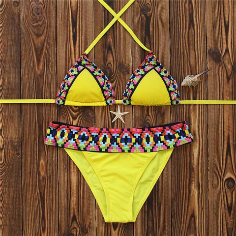 CARIBBEAN TWO PIECE BIKINI SET