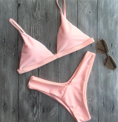 PRETTY IN PINK TWO PIECE BIKINI