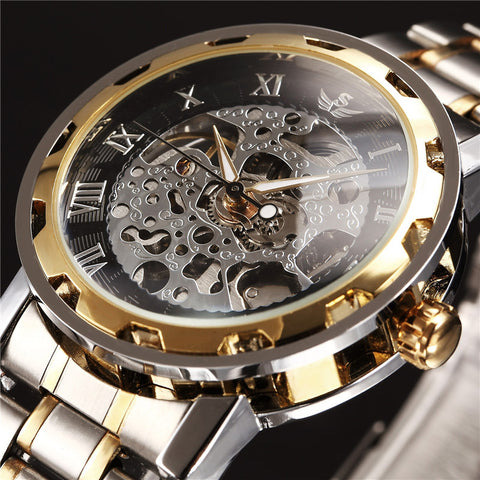 Elite Luxury Skeleton Watch